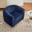 37” Wide Upholstered Swivel Chair-1925653746