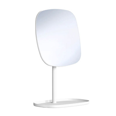 Make-up mirror with jewelry tray-7x's magnification