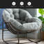 Chaise berçante d'extérieur en rotin-466074222