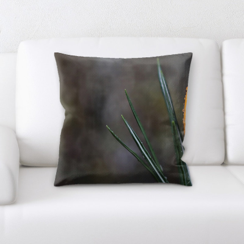 Microsuede Throw Pillow