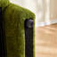 Velours simple de 34 po, avec support lombaire, convient à un appartement, un bureau, un salon, une structure en bois massif, un siège mi-moelleux, aucun oreiller de soutien nécessaire, un coussin en mousse idéal, facile à installer-996788658