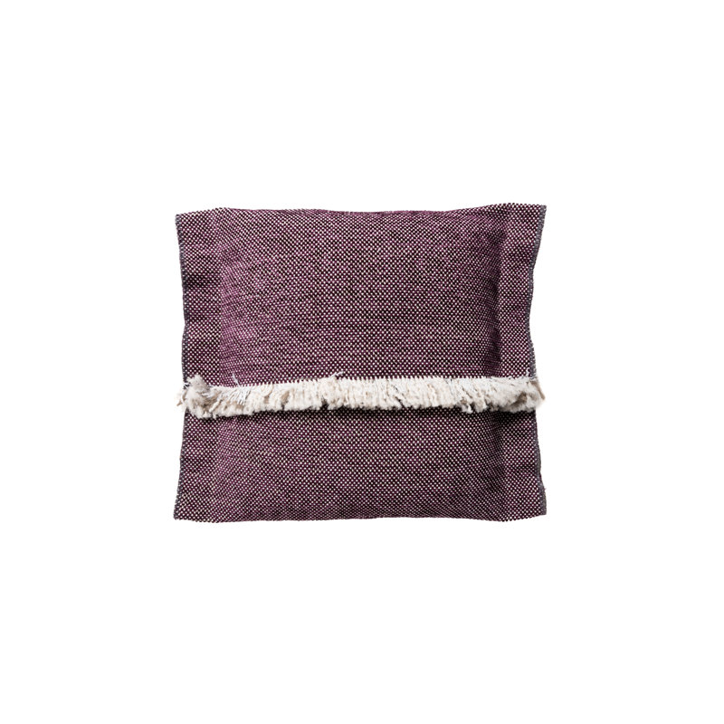 Cushion, Rectangle 22.4"H x 19.7"W, Eggplant