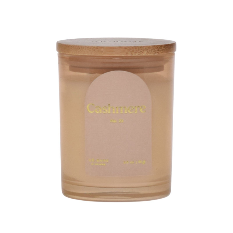 Cashmere Scented Jar Candle, 3.9 oz Jar