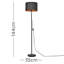 Candice 144cm Traditional Floor Lamp-1307889708