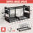 31 Inch Pot Rack Wall Mounted，3 In 1 Pots And Pans Organizer