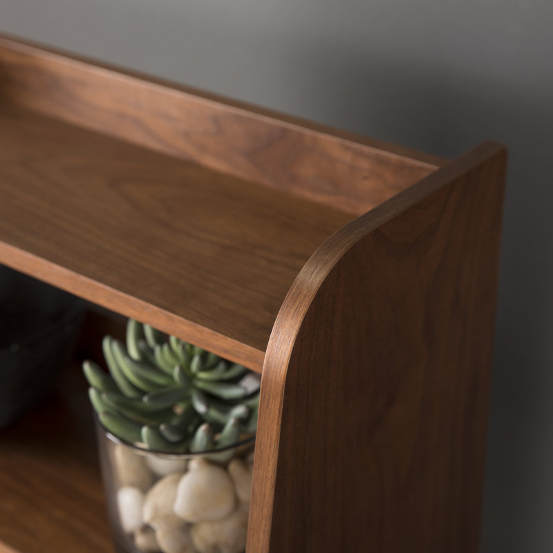 Ashalee Ladder Bookcase, Walnut