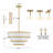 4-Light Modern Drum Linen Chandelier-1926908652-1926908653-1926908648