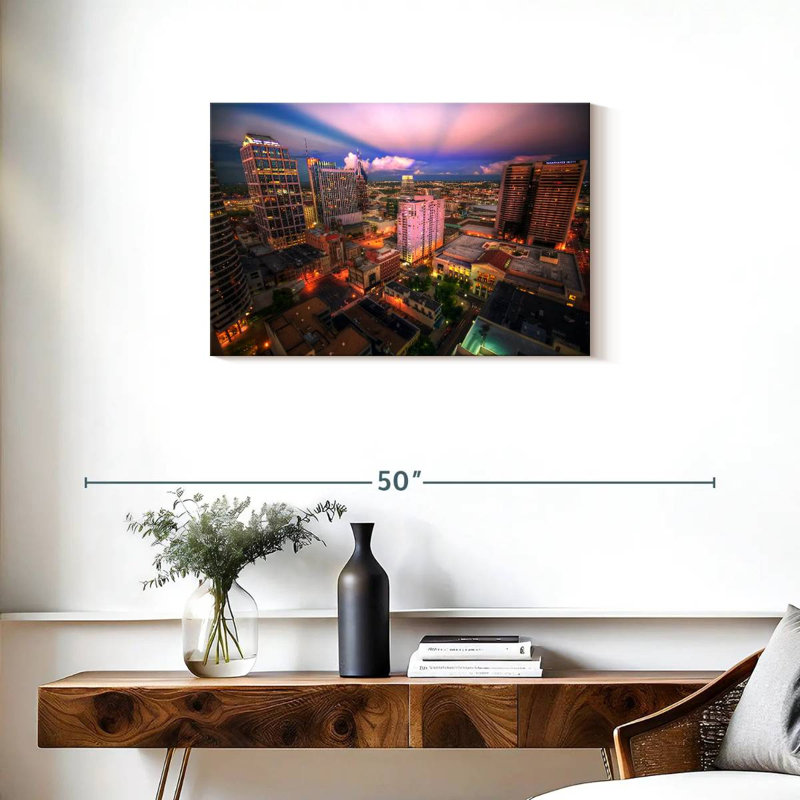 Sireci Downtown Nashville, 20" H x 30" W