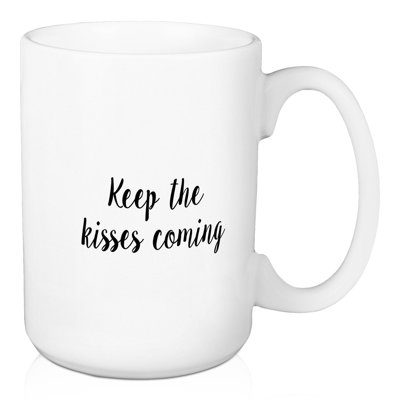 Tasse à café keep the baisers Devaney