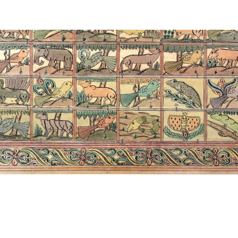 Famille de la faune | Paata, peinture de l'Orissa