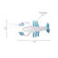 Ornement irisé homard - ensemble de 12
