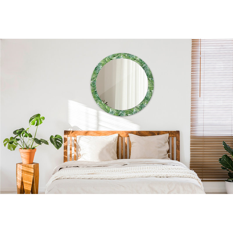 Huldar Glass Flat Wall Mirror