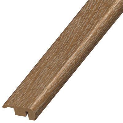 Couvre-seuil / embout en bois d'ingénierie de 0,5 po d'épaisseur x 1,38 po de largeur x 94 po