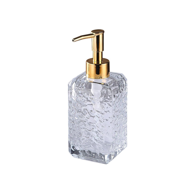 Distributeur de savon à main liquide pour bouteille d'eau pour salle de bain Premium, Blanc