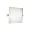 Time Rectangle Metal Beveled Wall Mirror-59369629