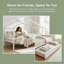 Lit simple en bois blanc avec lit gigogne - Rêves d'enfant inspirants pour les enfants de 6 ans et plus-203022037
