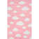 Abbas Cloudy Sachiko Handmade Tufted Pink Area Rug