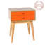 45.7cm W Solid Wood Bedside Table-270318979