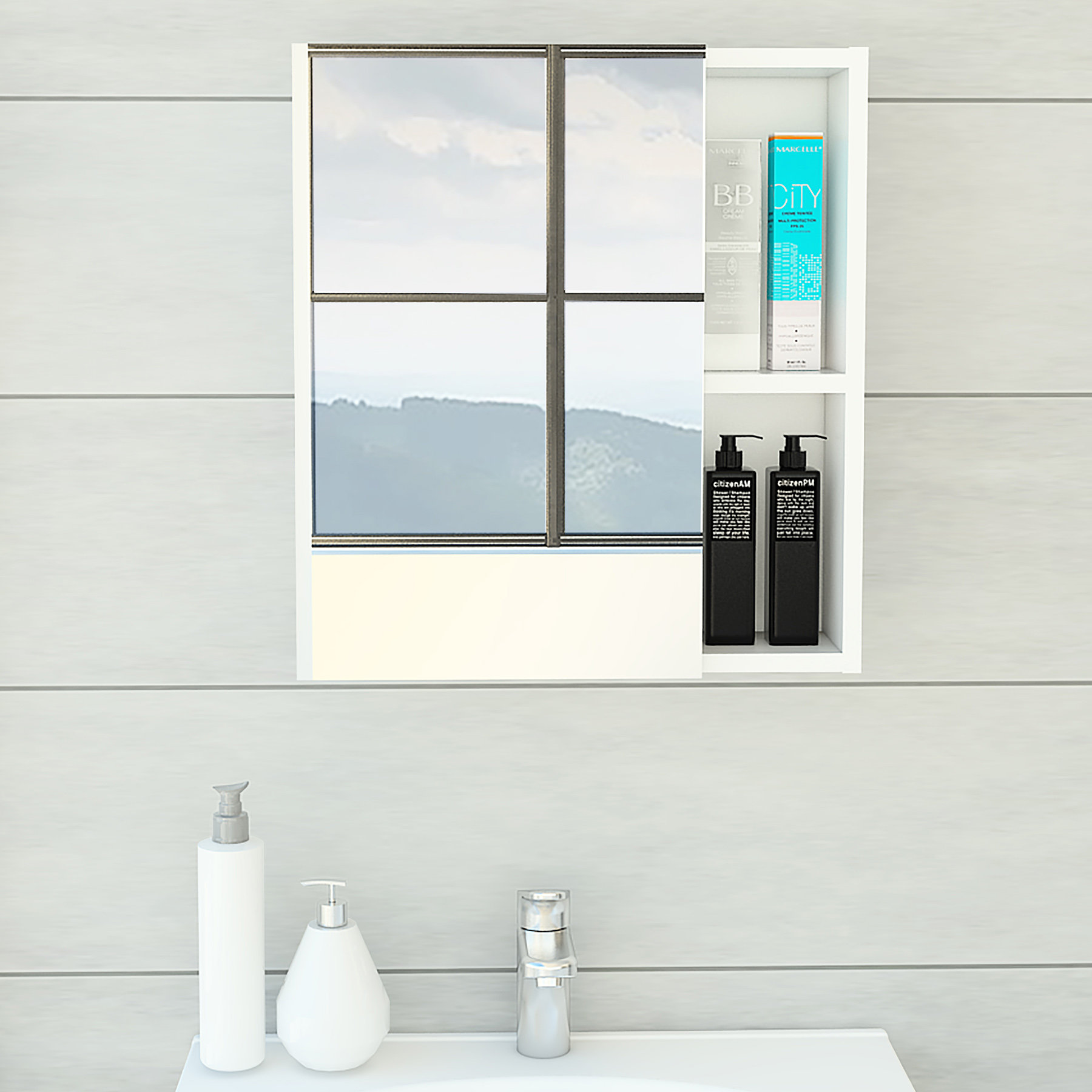 Latitude Run® Wall Bathroom Cabinet | Wayfair
