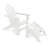POLYWOOD Long Island Adirondack 2-Piece Set-39398296