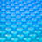 Solar Blanket for Rectangular In-Ground Pools - Blue-9784698