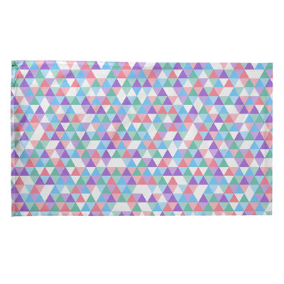 Torchon à motif triangulaire