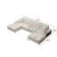 Canapé convertible en forme de U-506172544