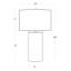 Lampe de table Layla