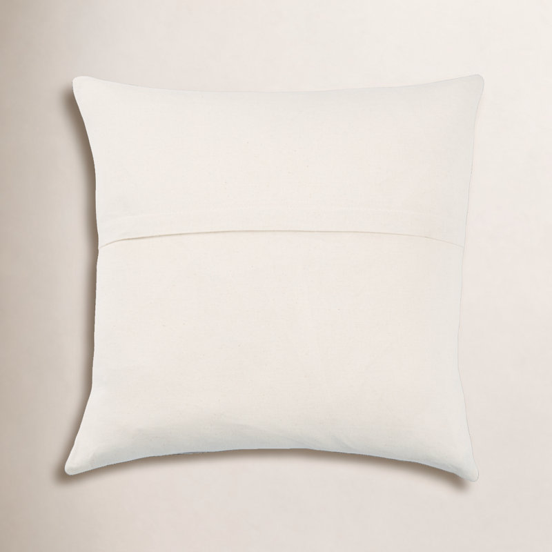 Housse et insert de coussin en coton Lynwood, Housse de coussin seulement - sans insert