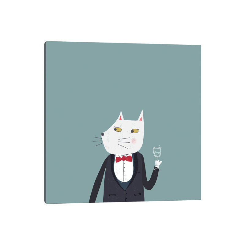 Cheers! 1 Piece Wrapped Canvas Wall Art, 93.98 cm H x 93.98 cm W x 3.175 cm D