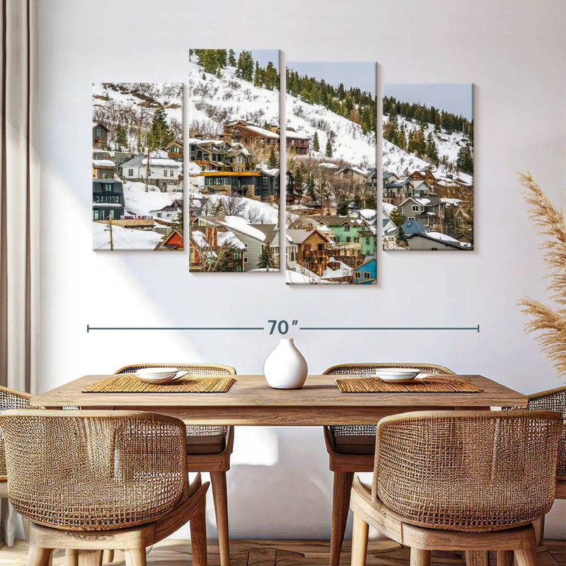 Nicci Utah Mountain Cabins, H 42 po x l 68 po
