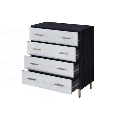 Commode 4 tiroirs, commode de chambre 4