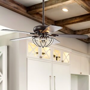 Rosdorf Park Cedarpoint 52'' Ceiling Fan with Light Kit & Reviews | Wayfair