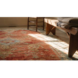 Rustic Tribal Antique Late 19th Century Turkish Oushak Area Rug