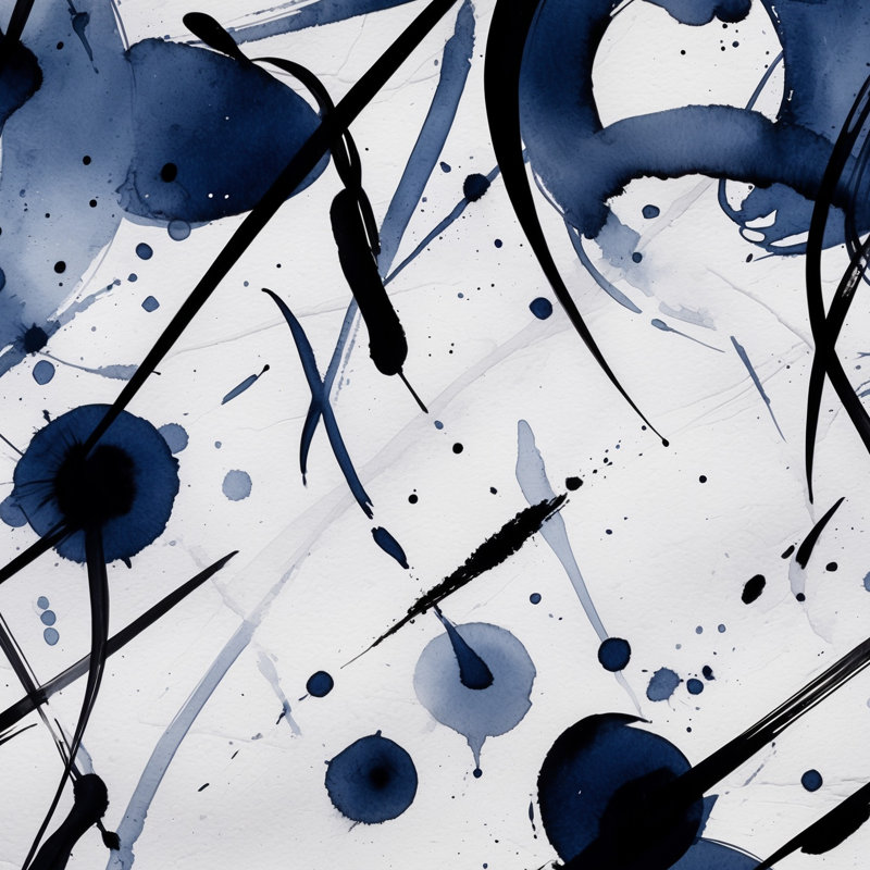 Papier peint dynamique abstrait sur fond blanc