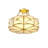Galym Acrylic Semi Flush Mount