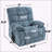Large Electric Lift Recliner Chair with Heat Massage and Dual Motor for Ultimate Comfort and Convenience-851412438