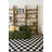 Rug Branch Jaque 7' x 10' (6'7" x 9'6") Black/White Checkered Kids Area Rug, Modern, Medium Pile, Stain-Resistant Carpet - Playroom, Nursery, Toy Room and Bedroom-670869617