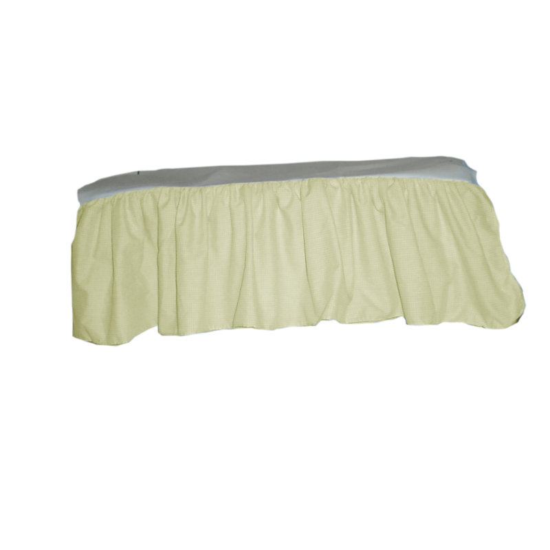 Jupe de lit de bébé, Jaune