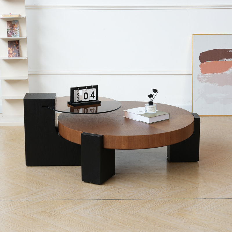 Ensemble de tables basses rondes 3 pieds Jakwan