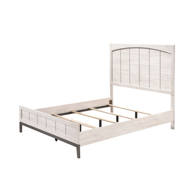 Lit de grand lit contemporain 1pc Beige