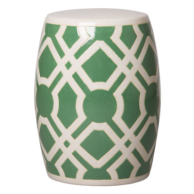 Jazouli Ceramic Accent Stool