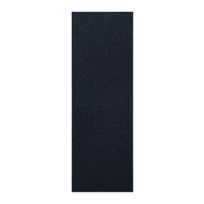 Amorim Furnish my Place Modern Indoor/Outdoor Commercial Solid Color Rug - Pet and Kids Friendly Rug, Stain Resistant, Floor Carpet for Living Room & Hallway, Wedding - Navy