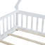 Lit simple en forme de tente avec garde-corps et porte-15937058-15937068