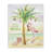Tropical Flamingo Christmas Nautical Palm Tree - Floater Frame Painting Print-105256525