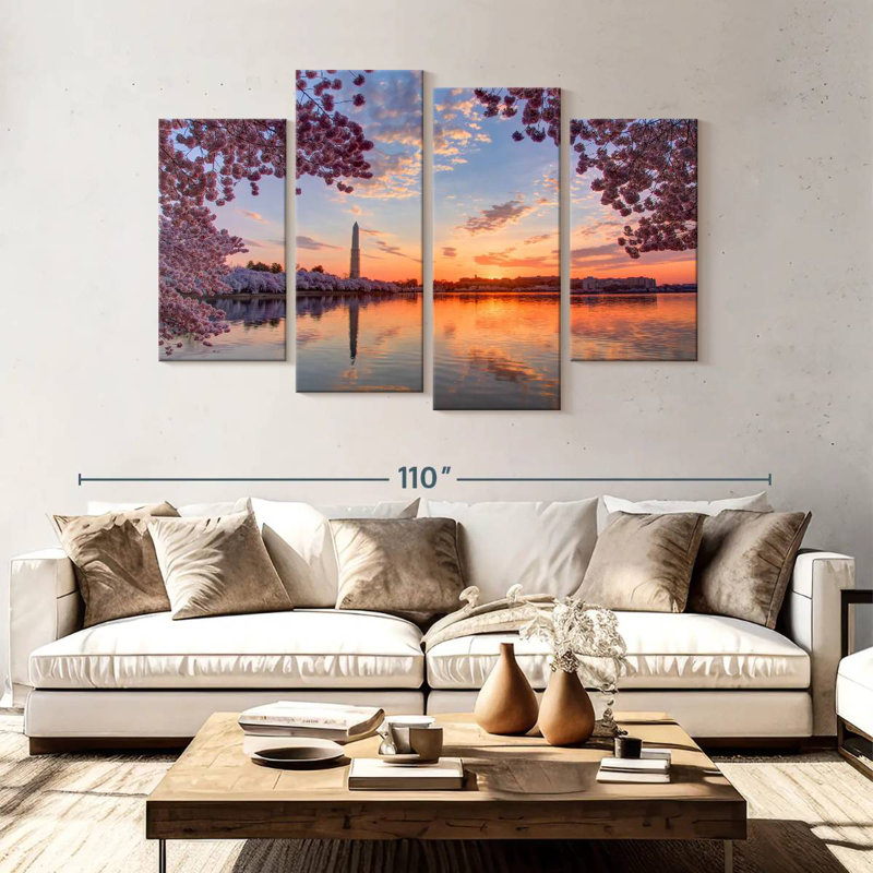 Sireci Washington Spring Sunrise, 54"H x 84"W
