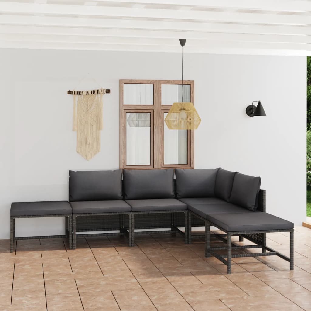 Gartenecksofa Jessica-Leigh mit Kissen