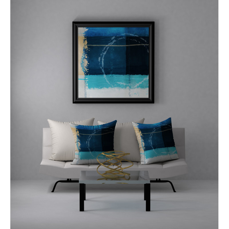 Housse de coussin carrée/insert, 20 po x 20 po
