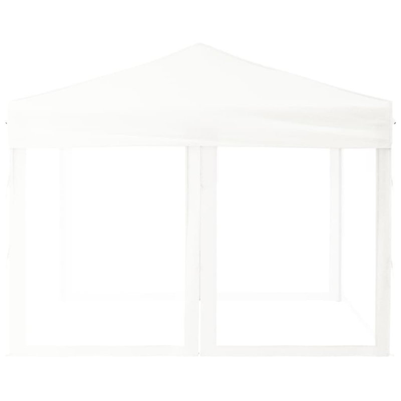 Alfrid 2.9m x 2.9m Steel Party Tent, White, White