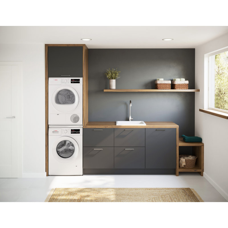 Bosch 300 Series Compact Washer 24-Inch in White